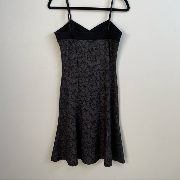 Damzels patterned black/grey dress (S) - Picture 4 of 6